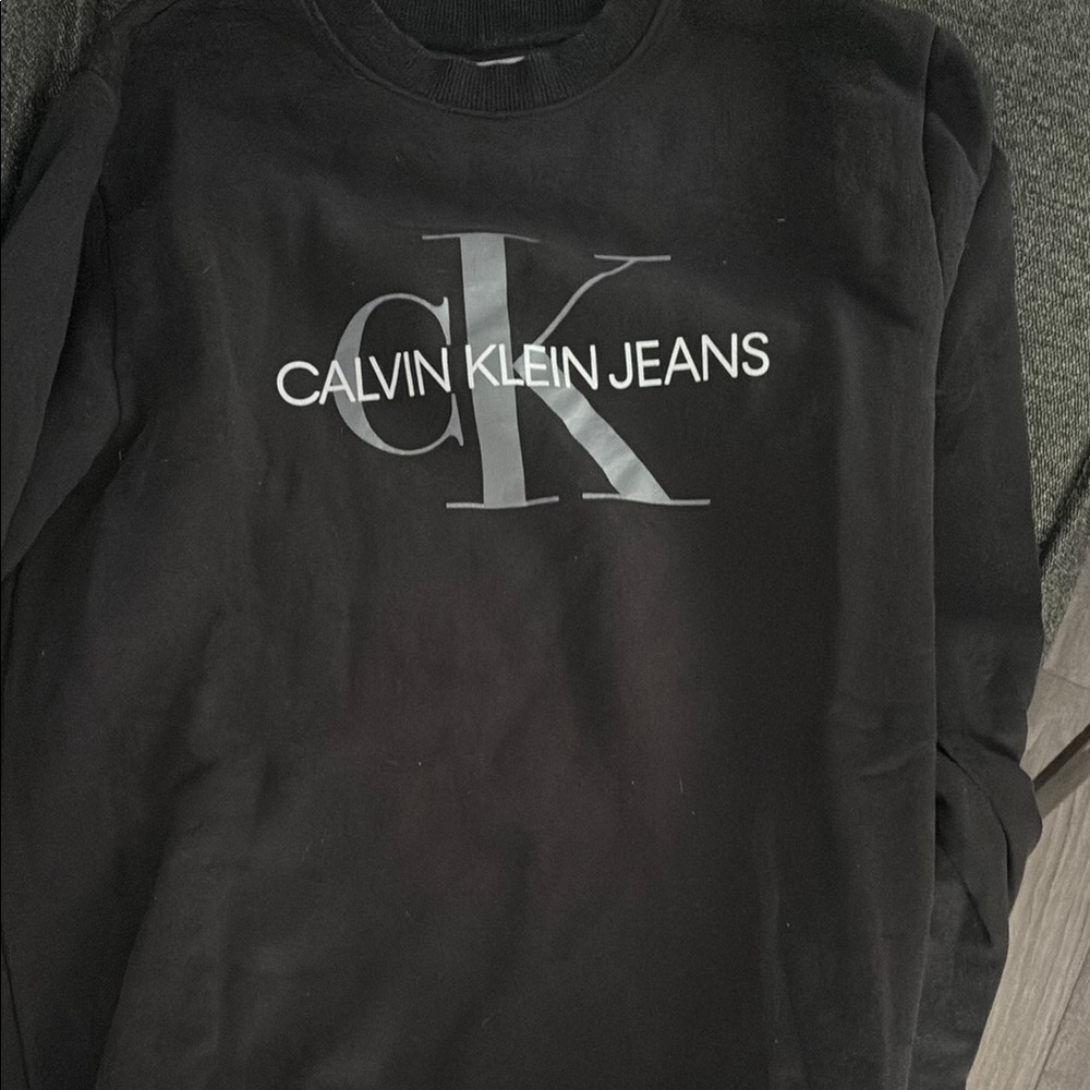 Calvin Klein Black Logo Sweatshirt
